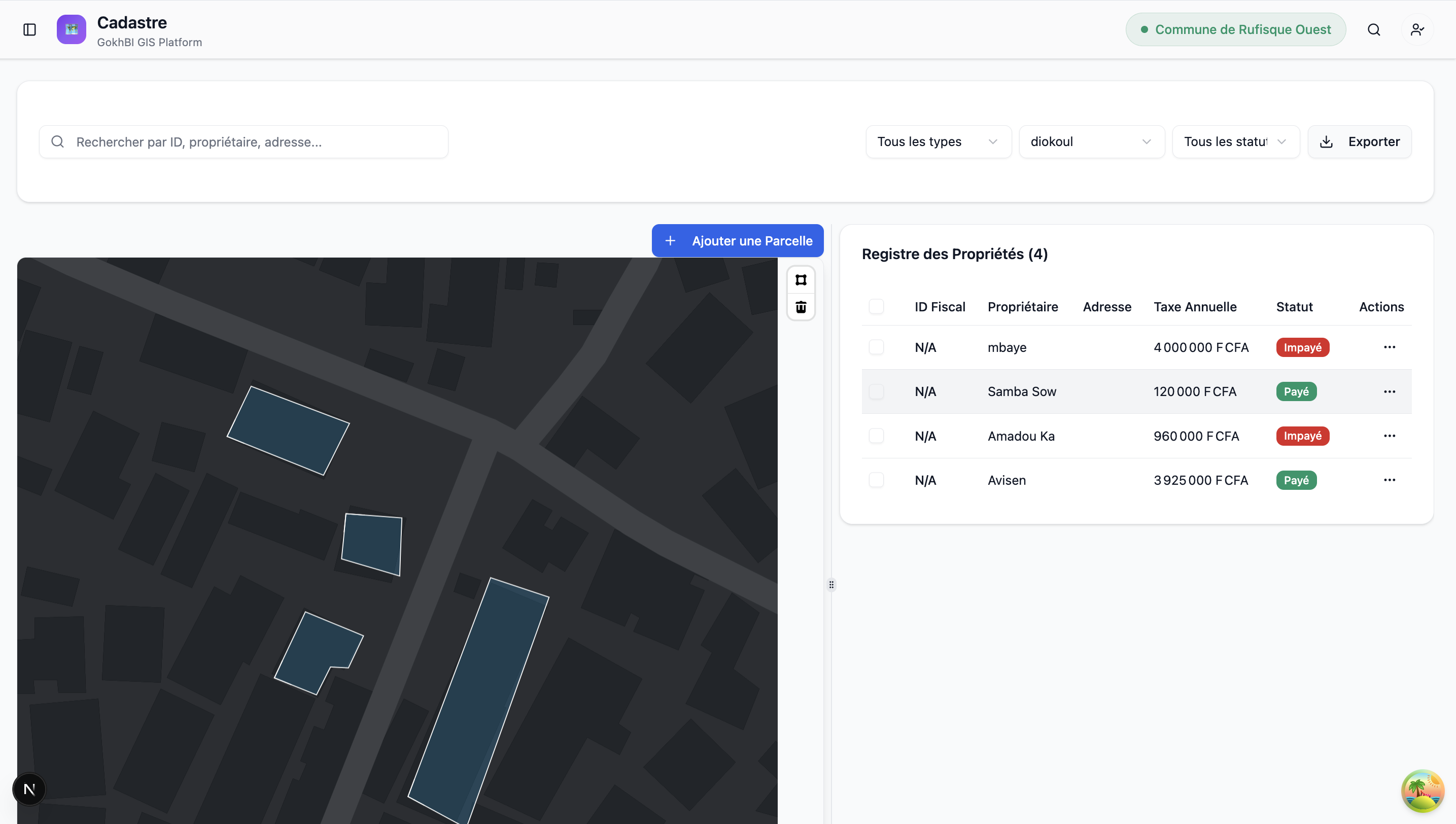 Illustration pour Cadastre Dynamique & Vivant